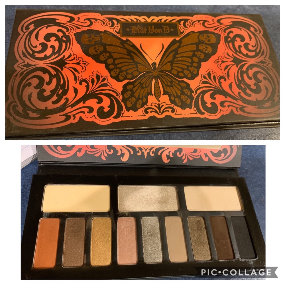KVD Monarch Palette used maybe twice.Such a beauty